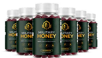 Military Honey gummy bottles